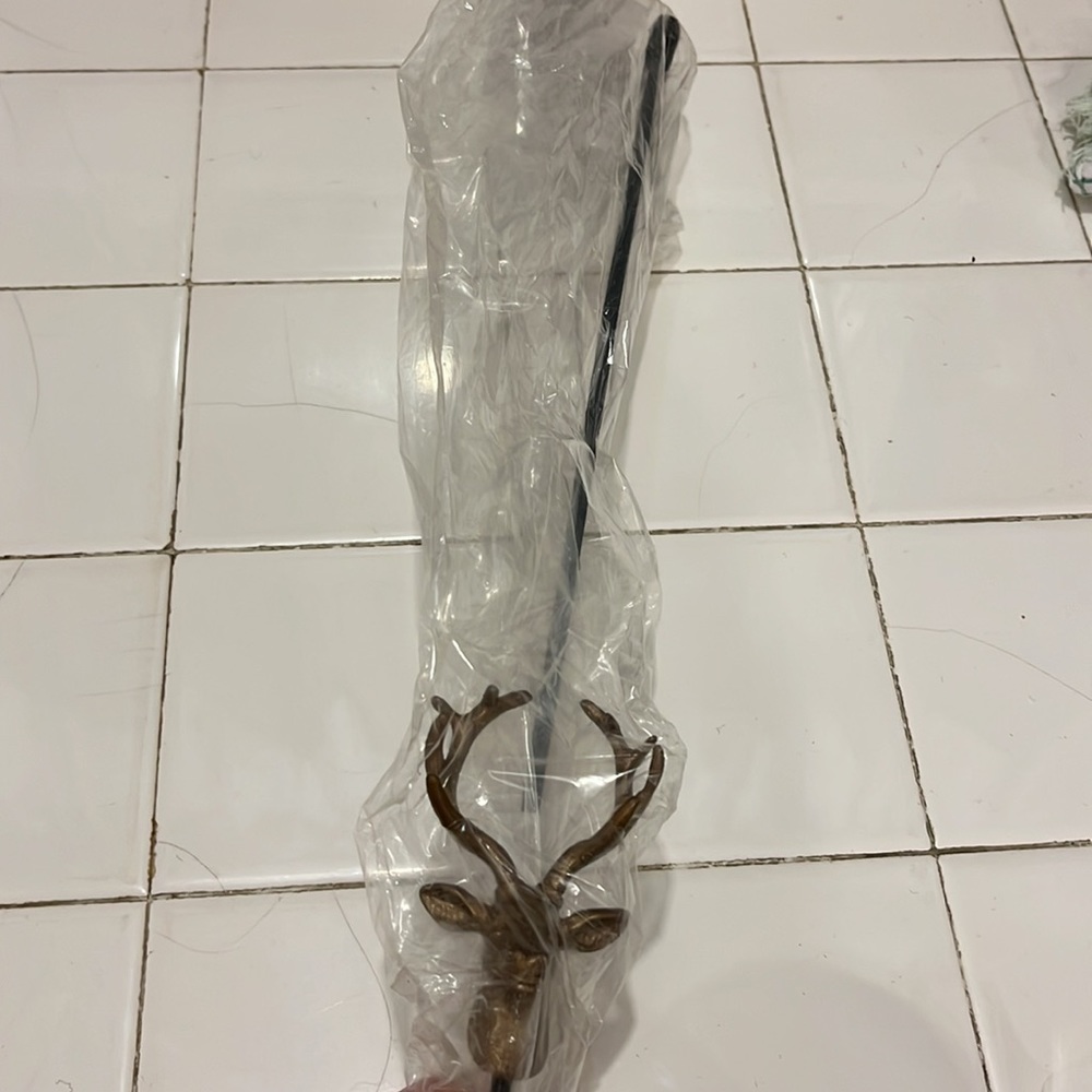 NWT Anthropologie Reindeer Wreath Hook Hanger Over the Door - Picture 12 of 12